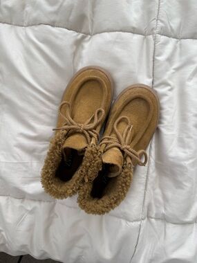 Kids Zara Real Suede boots